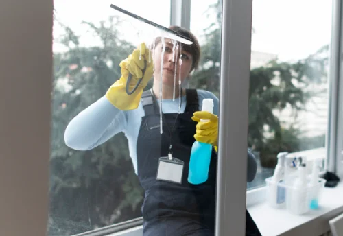 Nettoyage de vitres intérieures et extérieures à Bruebach